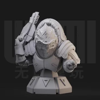 1/10 omul-Șopârlă bust Mâine Arca lui GK alb model de imprimare 3D rășină figura model