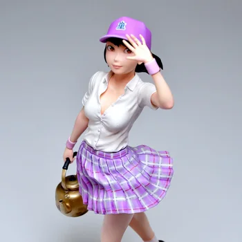 1/8 Turnat Rasina Figura Model de Kit de Asamblare JK Uniforma de Baseball Modelul Fată DIY Jucărie Kit Nevopsite Transport Gratuit