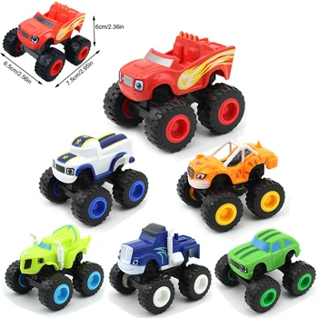 1 buc Monstere Masini Auto Jucării rusă Miracol Concasor Camion de Vehicule Figura Neumblate Jucarii Copii, Cadouri de Ziua de nastere Blazer Copil Jucării
