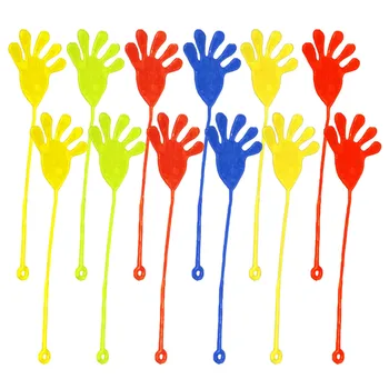 12 BUC Mini Mâinile Lipicioase de Jeleu cu Degetul Jucarii pentru Copii Favoruri de Partid zile de Nastere Cadou de Culoare Aleatorii