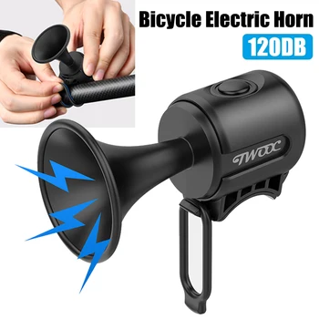 120DB Biciclete Electrice Corn Tare Biciclete Clopot cu Sunet de Avertizare Bicicleta de Coarne cu un Sunet de Avertizare semnal de Alarmă pentru Scuter Bicicleta Ciclism