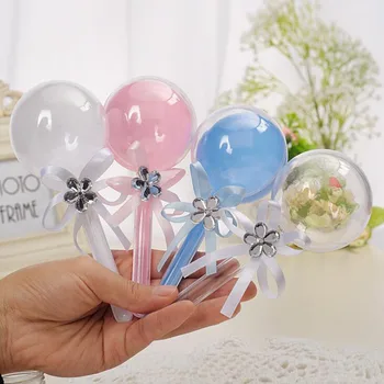 12pcs Lollipop Plastic Transparent Magic fairy Cutie de Bomboane de Nunta Decoratiuni Cutie de Cadou pentru Copil de Dus de Craciun la Petrecerea de Ziua