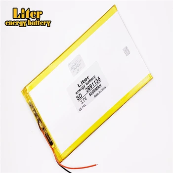 1BUC 10 inch comprimat litiu polimer baterie 2691135 3.7 V capacitate mare de 5500mah PDA baterii