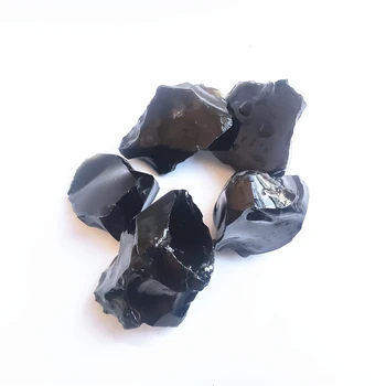 1buc Prime Naturale Obsidian Negru Pietre de Cuarț Dur Cristale Metafizice Reiki de Vindecare Dimensiunea Energie Piatră de Vindecare