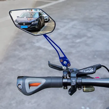 2 buc Biciclete Gamă Largă Vederea din Spate Reflector Reglabil Stanga Scuter Bicicleta E Oglinda Bicicleta Ghidon Oglinda retrovizoare
