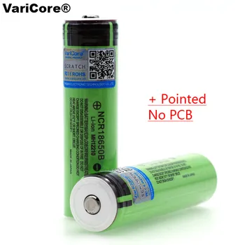 2 BUC VariCore Original 18650 NCR18650B 3400mAh 3.7 V Li-ion baterie Reîncărcabilă cu Subliniat(PCB) Pentru baterii