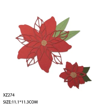 2021 flori de tăiat mor noul model poate fi folosit pentru decor de Crăciun model de ambarcațiune album foto album de metal de tăiere mor