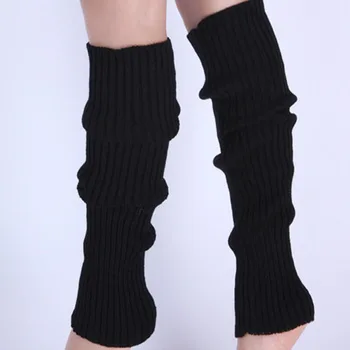 2022 Femei Toamna Iarna Cald Șosete Lungi Tricot Încălzit De Picior Genunchi Cizme Doamna Tricot Cald Slim Yoga Șosete Fete Solid Harajuku Ciorap A71