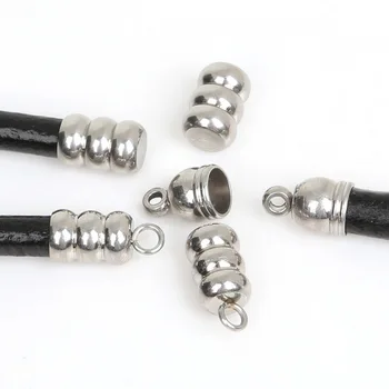 30pcs/Lot Bell 7*10.5 mm/6.5*14mm/7*5mm 10mm, Pentru Oțel Inoxidabil Cablu Capac Constatările de Bijuterii Pentru a Face Bijuterii
