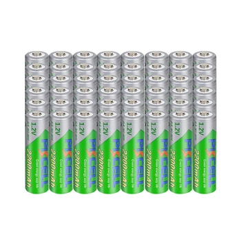 48 x PKCELL Baterii AA 2200MAH 2.2 Ah 1.2 V Ni-MH de Sine Scăzută Evacuarea 2A Baterie Reîncărcabilă LSD 1200times Cicluri de Viață timp