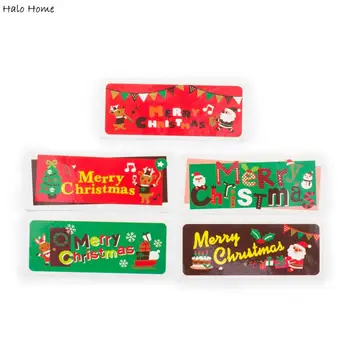 Amestecat Fierbinte temă de Crăciun Hârtie de Etanșare Etichete Autocolante Cadou Plicuri Petrecere Cutie Sigilii de Luare de Card Foto Decor de Etanșare