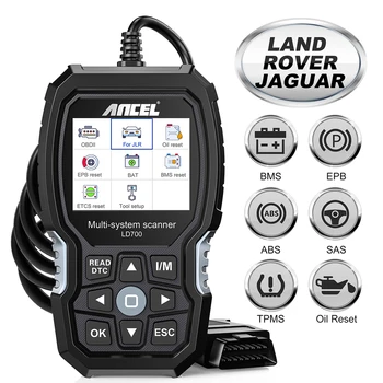 ANCEL LD700 OBD2 Scanner Toate Sistemele de Diagnostic Tool Check Engine ABS TPMS Resetare Ulei OBDII Cititor de Cod pentru Land Rover Jaguar JLR