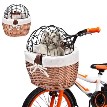 Animale De Companie Pisica Scaun Câine Coș De Biciclete Scaun Bicicleta Coșul Frontal Detașabil Biciclete Coș Sac De Transport, Ciclism Accesorii 2020