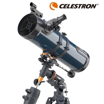 Celestron Profesionale AstroMaster 130EQ 130mm F/5 Reflector Newtonian Telescop Astronomic cu CG-3 Manual de Montură Ecuatorială