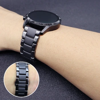 Ceramică Brățară Pentru Samsung Galaxy Watch 4 Classic 44mm 40mm 46mm 42mm Curea Pentru Galaxy Watch 3 45mm 41mm Huawei Watch 3 GT 2