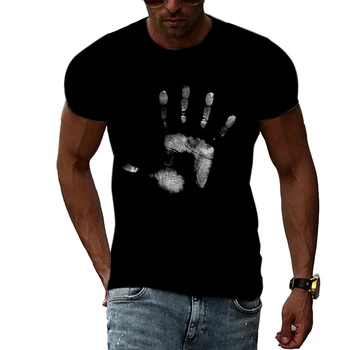 De vară pentru bărbați T-shirt de Imprimare 3D Peisaje Naturale de Personalitate de Moda O-Gât cu mânecă Scurtă Casual Street Style Plus Dimensiunea Îmbrăcăminte