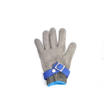 Din Oțel Inoxidabil Mănuși De Înaltă Performanță Anti-Cut Protector Nivel 5 Rezistente La Tăiere De Metal Ochiurilor De Plasă Mănuși Confortabile, Cu Mănuși Fibre