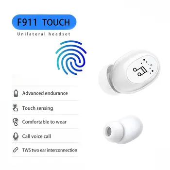 F911 Mini Wireless 5.0 Casti Invizibile de Anulare a Zgomotului Căști Auriculare Sport Jocuri cu Cască cu Microfon Pentru Telefoane