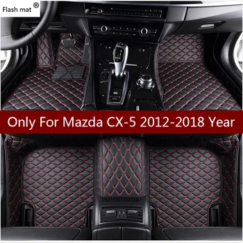 Flash mat piele auto covorase pentru Mazda Cx-5 2012 20132014 2015 2016 2017 2018 auto Personalizate picior Tampoane de automobile covor de acoperire