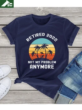 FLC Tendințele T Shirt Pentru Femei Îmbrăcăminte de Vară Retras 2022 Grafic Tricou Unisex Pensionare Cadouri pentru Bărbați Vintage Supradimensionate Topuri Tricouri