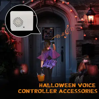 Halloween Țipând de Groază Vorbitor Striga Dificil de Voce-activat Recuzită Înfricoșător Senzor de Sunet Pentru Petrecerea de Halloween Decor