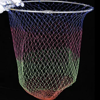 Hot Nou în aer liber, Instrumente de Pescuit 40/50/60CM Pliant plasa de Pescuit din Nylon Creveți Pliere Momeală de Pescuit Net Cușcă Fishnet Rede De Pesca