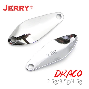 Jerry Draco 50pcs 2,5 g 3.5 g 4,5 g micro linguri de pescuit nada nevopsite zonă goală de păstrăv linguri spinner bait pesca ochelari