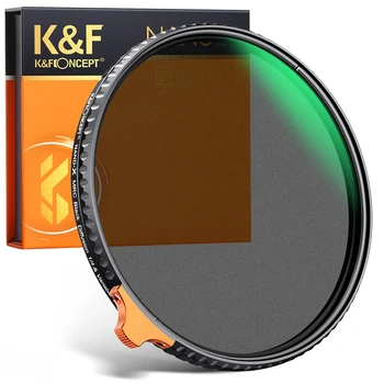 K&F Concept Nano Serie Multifunctional Negru Ceață Moale 1/4&ND2~ND32 Lentile cu Filtru 67MM 77MM 82MM HD rezistent la apa Rezistent la zgarieturi