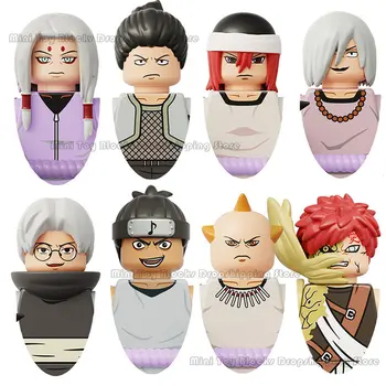 KDL813 Narutos anime cărămizi mini jucărie acțiune cifre Kimimaro Tayuya Sasuke Gaara Nara blocuri de Asamblare jucarii papusi cadouri