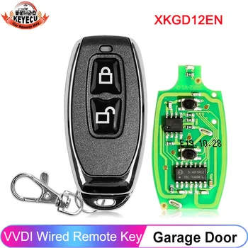 KEYECU XKGD12EN Xhorse Sârmă Universal Cheie de la Distanță Pentru VVDI Instrument-Cheie VVDI2 2 Buton de Ușă de Garaj Versiunea în limba engleză