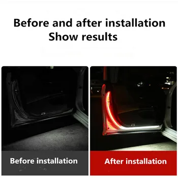 LED-uri Auto de Siguranță Ușă Deschidere de Avertizare Lumini de Decor Pentru Lexus RX NX GS CT200H GS300 RX350 RX300 Seat Leon Ibiza, Altea 3 MG ZR