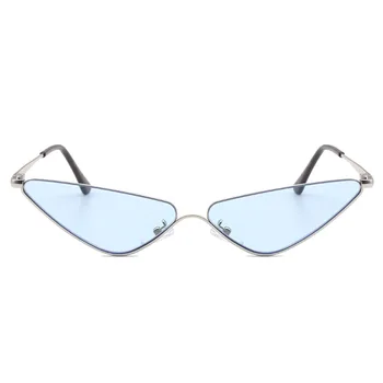 Moda ochi de pisică brand personalizat design retro ochelari de soare pentru bărbați și femei triunghi rama Beach Resort UV400 ochelari