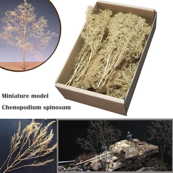 Model în miniatură Chenopodium spinosum Tren nisip masă scenă de Război model de transformare DIY materiale