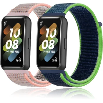 Nailon bucla Curea Pentru Huawei band 7 Sport Curea Smartwatch accesorii Reglabile Înlocuire Brățară Pentru ceas Huawei band 7