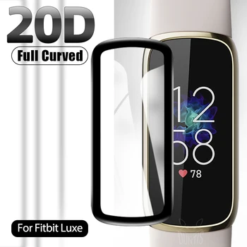 Pentru Fitbit Luxe 20D Margine Curbat Folie de Protectie Pentru Fitbit Luxe Inteligent Brățară Bandă Moale Ecran Protector Accesorii (Nu de Sticla