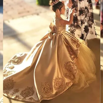Rochii Fete Cu Flori Pentru Nunti Petrecere Vestidos Daminha Fete Printesa Rochie De Prima Împărtășanie Rochii Pentru Fete