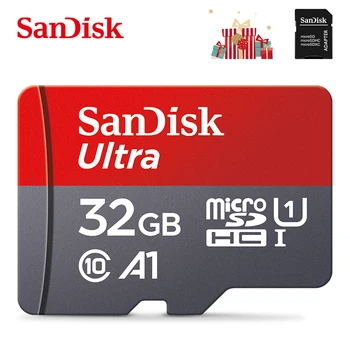 SanDisk Card de Memorie Micro SD TF/Sd 32GB 64GB 32g 64g 128g 120M/S Microsd Class10 UHS-1 Flash Ultra 128GB Camera/Telefon