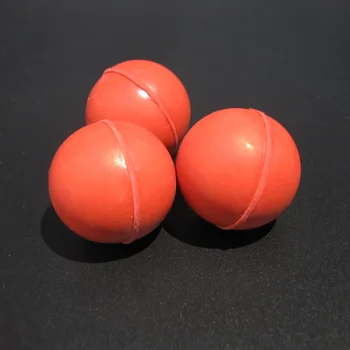 Silicon rosu minge de cauciuc vibratoare ecran elastic minge minge de cauciuc fabrica de furaje ecran sări mingea rezistente la uzură mingea