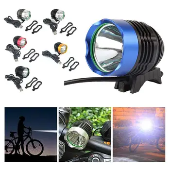 T6 LED-uri de Biciclete Lanterna Bicicleta Lumină Față Impermeabil Luminozitate Biciclete Lanterna Far 5V Ciclism Faruri pentru Biciclete Accessori