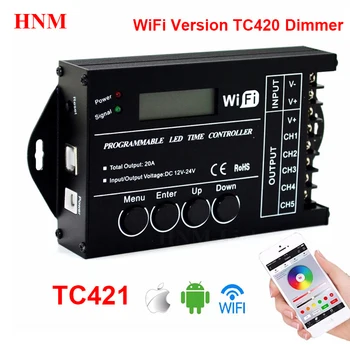 TC420/TC421/TC423 Timp Programabil Controler cu LED-uri de Iluminat Acvariu Timer TC420 RGB/Singură Culoare LED Dimmer 5Channels de Ieșire