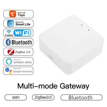 Tuya Inteligent Gateway Hub Multi-mode Smart Home Pod WiFi Bluetooth ZigBee APLICAȚIE fără Fir Control de la Distanță Alexa de Start Google